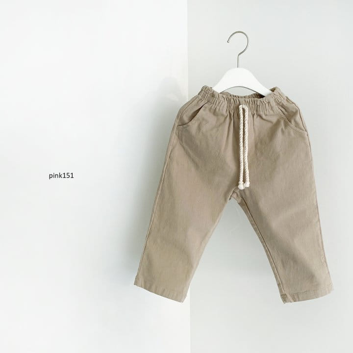 PINK151 - Korean Children Fashion - #Kfashion4kids - Half Baggy Span Pants - 6