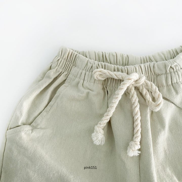 PINK151 - Korean Children Fashion - #Kfashion4kids - Half Baggy Span Pants - 8