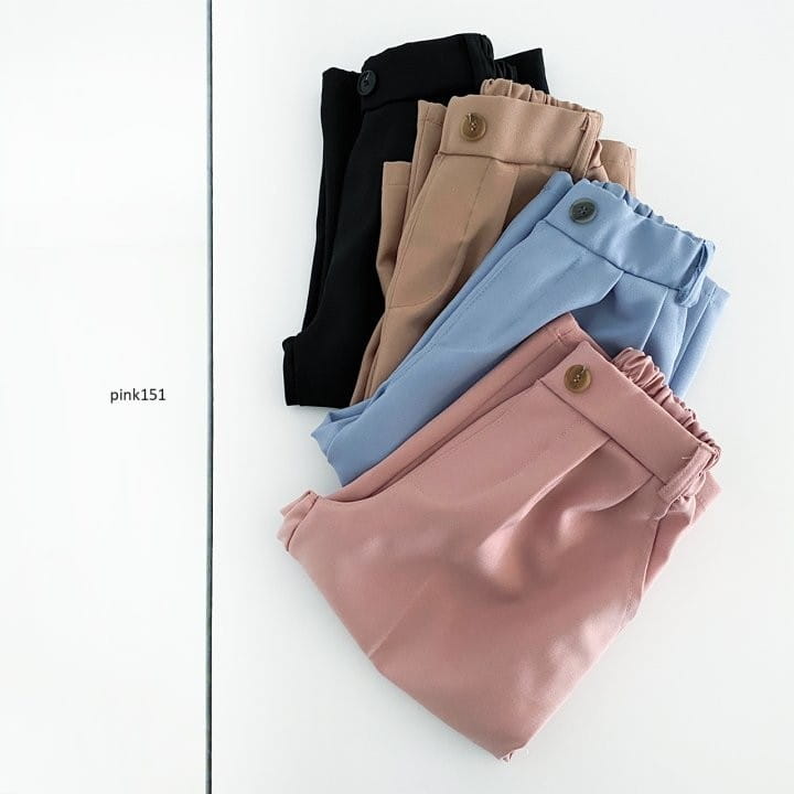 PINK151 - Korean Children Fashion - #Kfashion4kids - Seoul Pintuck Slacks