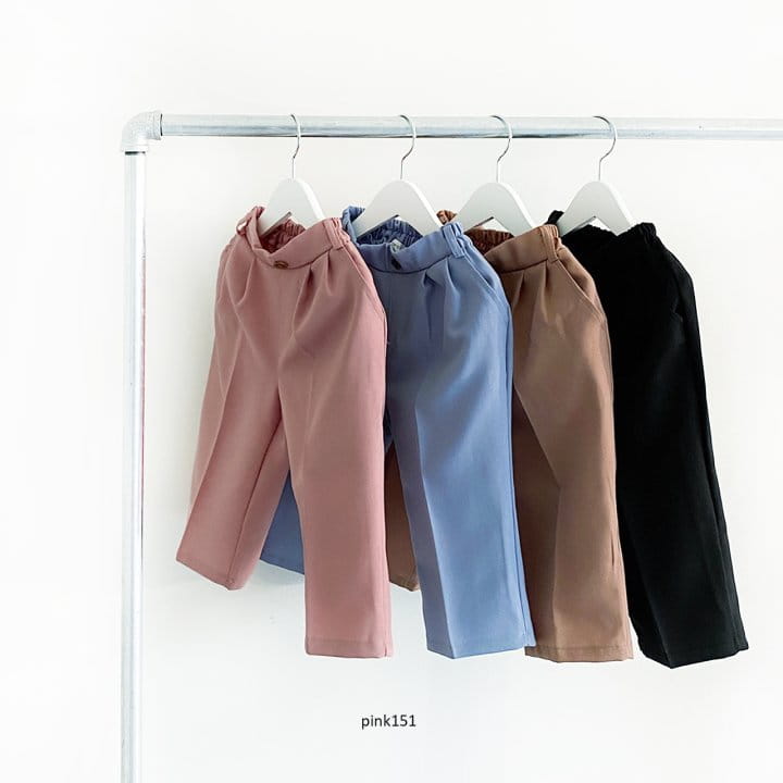 PINK151 - Korean Children Fashion - #Kfashion4kids - Seoul Pintuck Slacks - 3