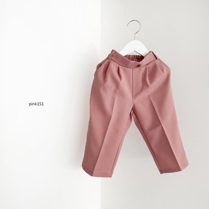 PINK151 - Korean Children Fashion - #Kfashion4kids - Seoul Pintuck Slacks - 5