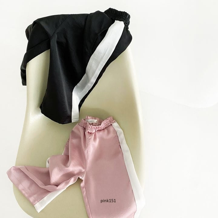 PINK151 - Korean Children Fashion - #Kfashion4kids - Satin Colored Pants