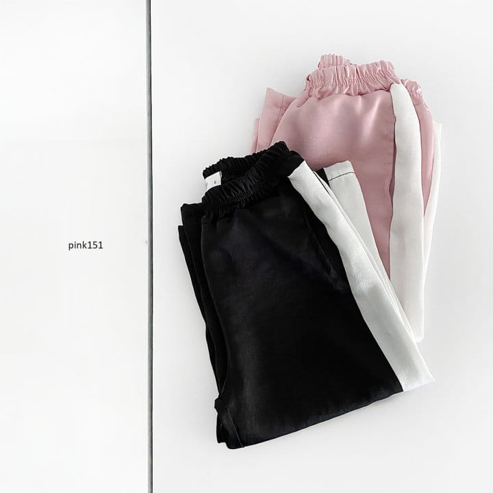 PINK151 - Korean Children Fashion - #Kfashion4kids - Satin Colored Pants - 10