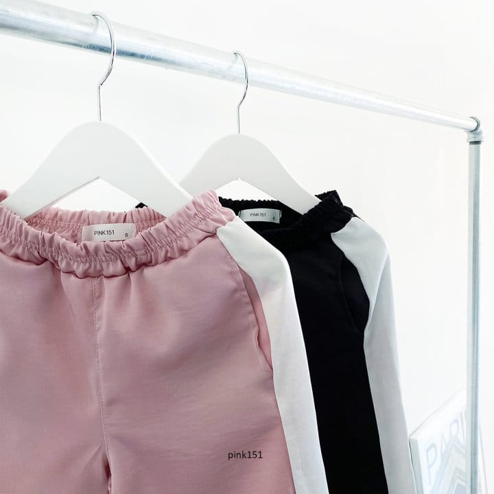 PINK151 - Korean Children Fashion - #Kfashion4kids - Satin Colored Pants - 4