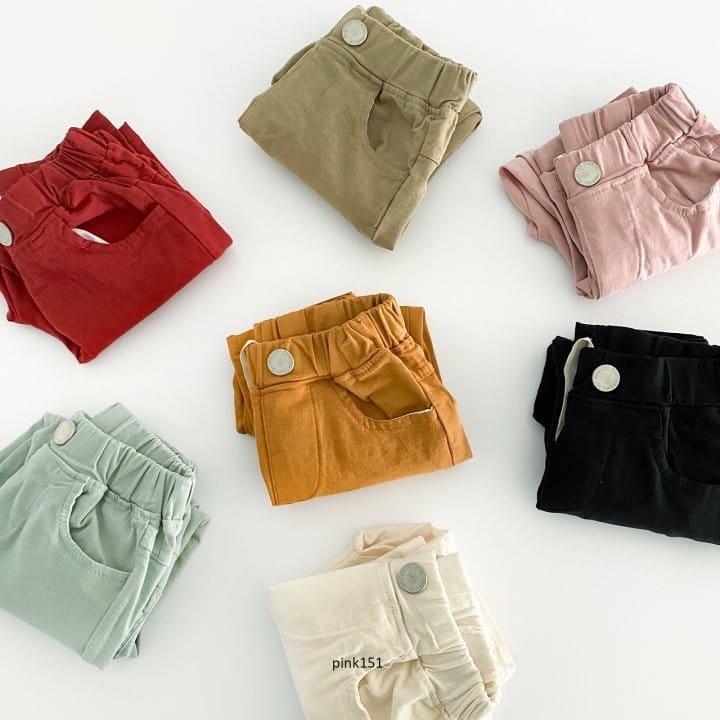 PINK151 - Korean Children Fashion - #Kfashion4kids - Soft Cotton Jeggings