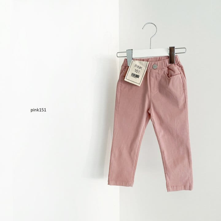 PINK151 - Korean Children Fashion - #Kfashion4kids - Soft Cotton Jeggings - 6