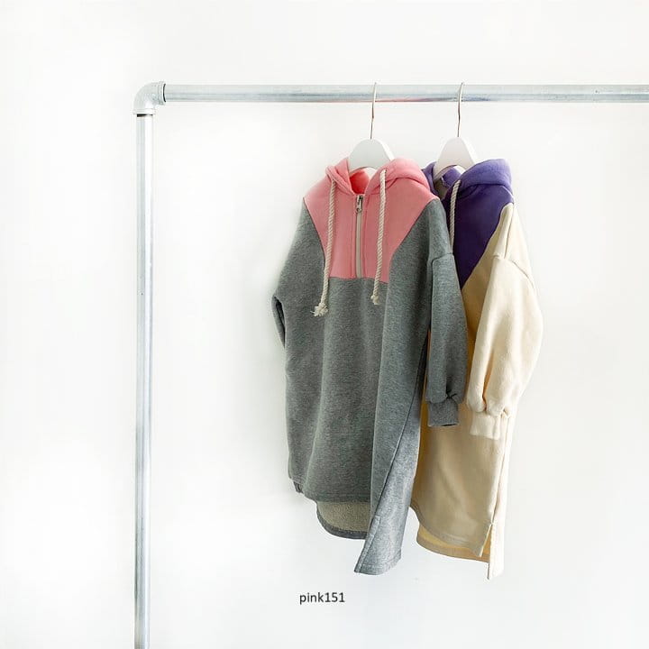 PINK151 - Korean Children Fashion - #Kfashion4kids - Anorak Hood One-piece - 3