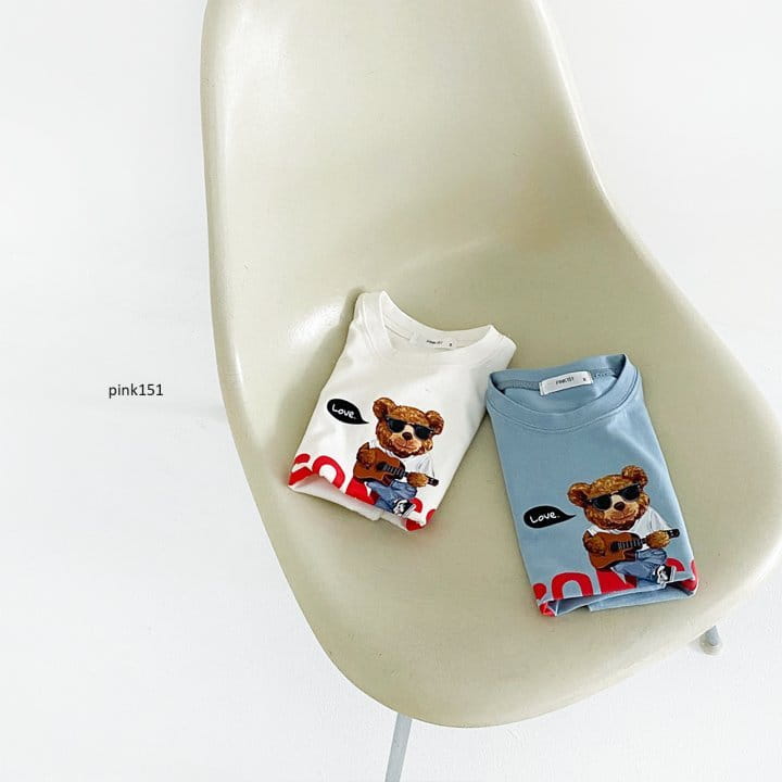 PINK151 - Korean Children Fashion - #Kfashion4kids - Songs Bear Tee - 11