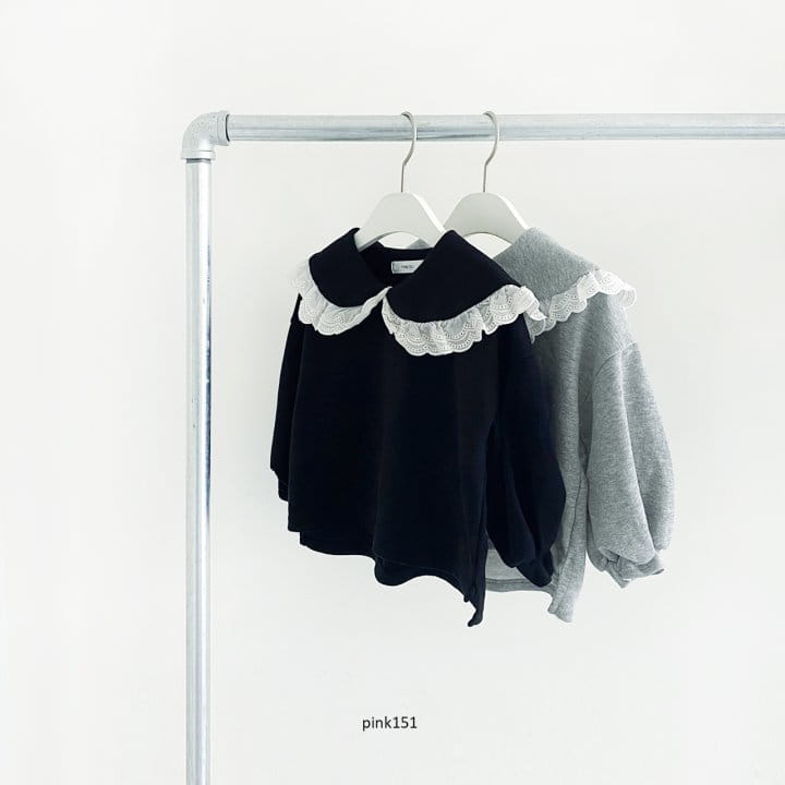PINK151 - Korean Children Fashion - #Kfashion4kids - Romantic Collar Pullover - 3