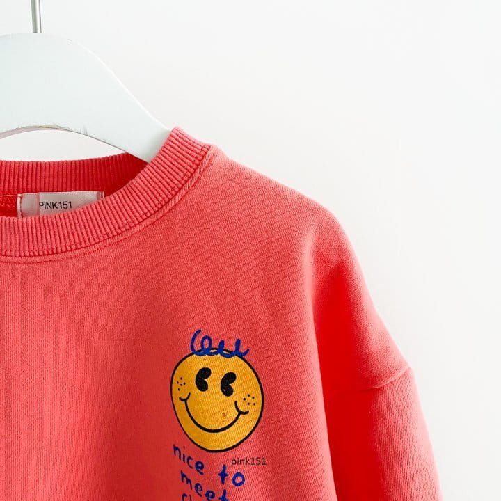 PINK151 - Korean Children Fashion - #Kfashion4kids - Layered Smile Sweatshirt - 8