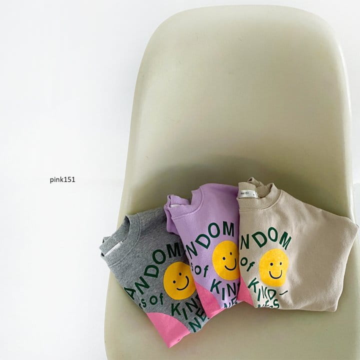 PINK151 - Korean Children Fashion - #Kfashion4kids - Random Smile Sweatshirt - 11