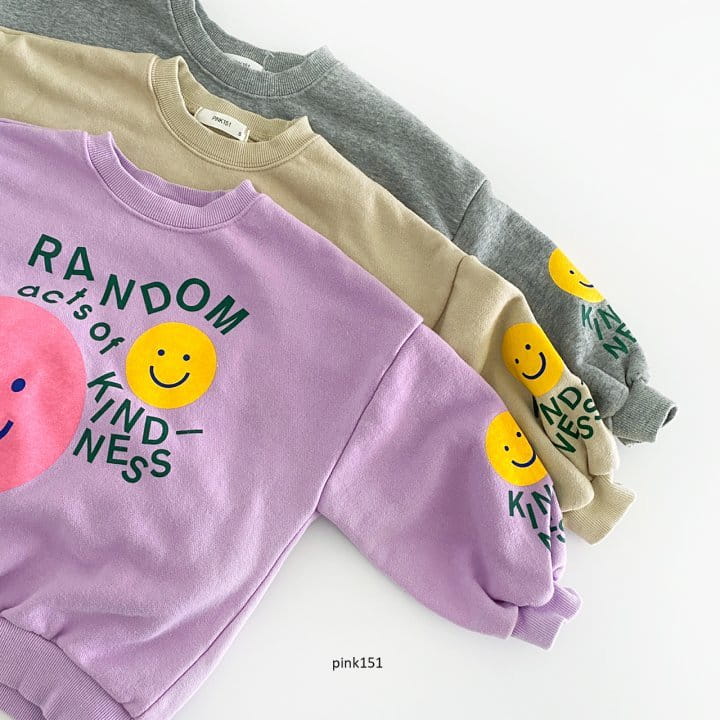 PINK151 - Korean Children Fashion - #Kfashion4kids - Random Smile Sweatshirt - 2