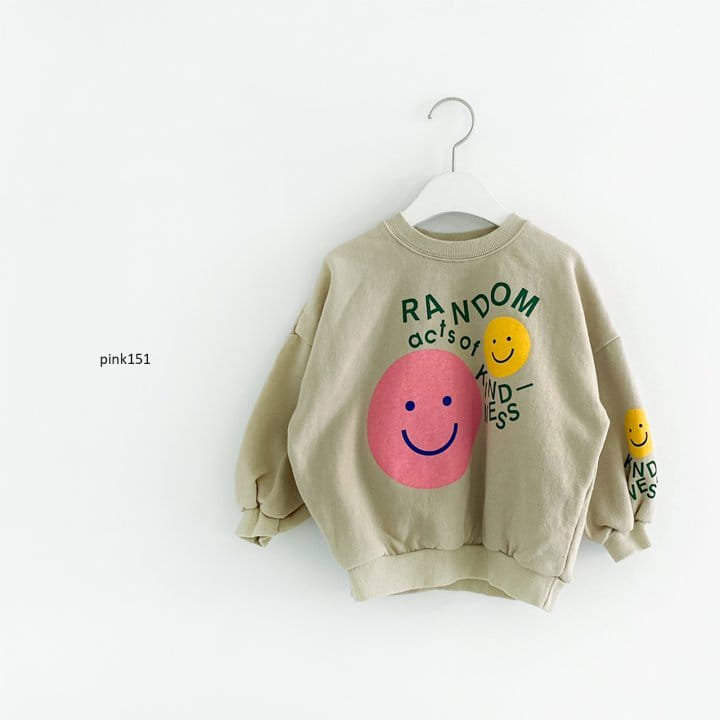 PINK151 - Korean Children Fashion - #Kfashion4kids - Random Smile Sweatshirt - 6