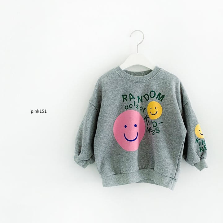 PINK151 - Korean Children Fashion - #Kfashion4kids - Random Smile Sweatshirt - 7