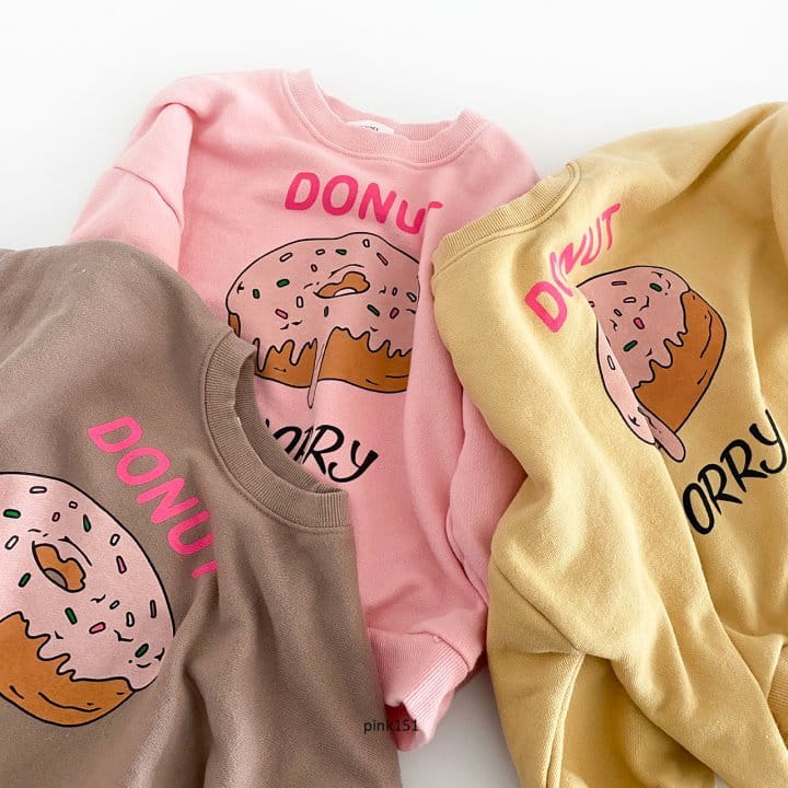 PINK151 - Korean Children Fashion - #Kfashion4kids - Donut Worry Sweatshirt - 2