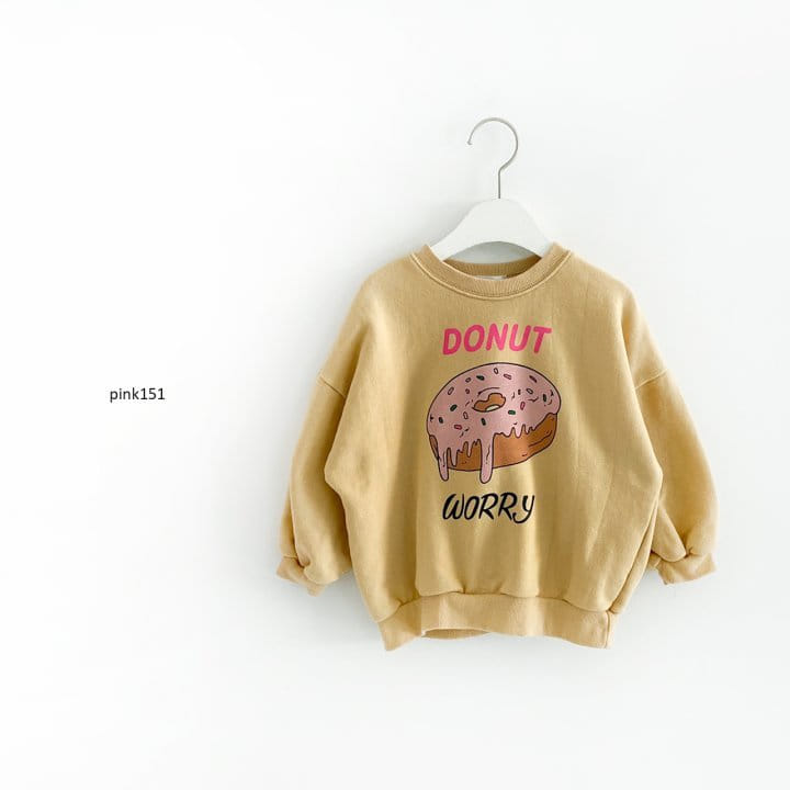 PINK151 - Korean Children Fashion - #Kfashion4kids - Donut Worry Sweatshirt - 6