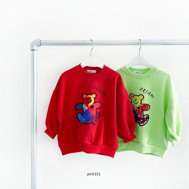 PINK151 - Korean Children Fashion - #Kfashion4kids - Rainbow Bear Sweatshirt - 2