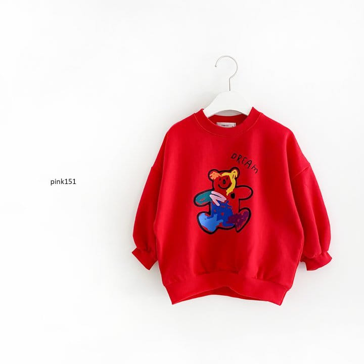 PINK151 - Korean Children Fashion - #Kfashion4kids - Rainbow Bear Sweatshirt - 4