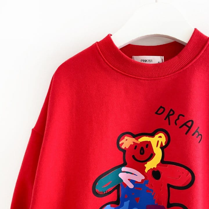 PINK151 - Korean Children Fashion - #Kfashion4kids - Rainbow Bear Sweatshirt - 6