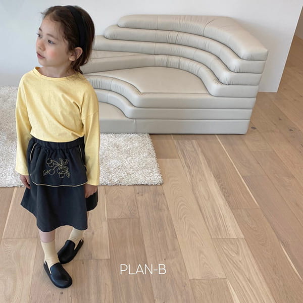 PLAN B - Korean Children Fashion - #Kfashion4kids - Fruit Embroidery Skirt - 9