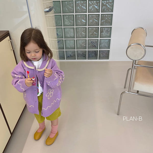 PLAN B - Korean Children Fashion - #Kfashion4kids - Little Button Corduroy Half Pants - 10