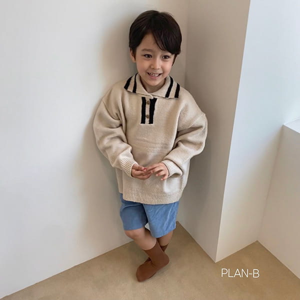 PLAN B - Korean Children Fashion - #Kfashion4kids - Little Button Corduroy Half Pants - 11