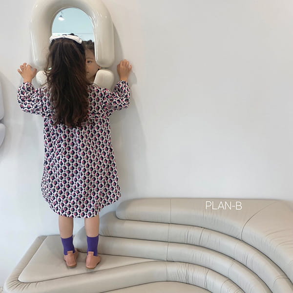 PLAN B - Korean Children Fashion - #Kfashion4kids - Diamond Flower One-piece - 11