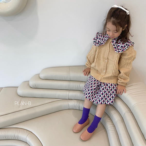 PLAN B - Korean Children Fashion - #Kfashion4kids - Diamond Flower One-piece - 7