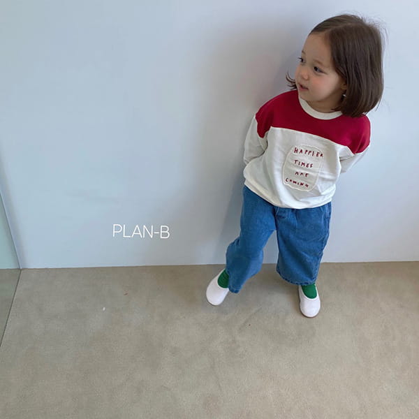 PLAN B - Korean Children Fashion - #Kfashion4kids - Patch Spelling Sweatshirt - 2