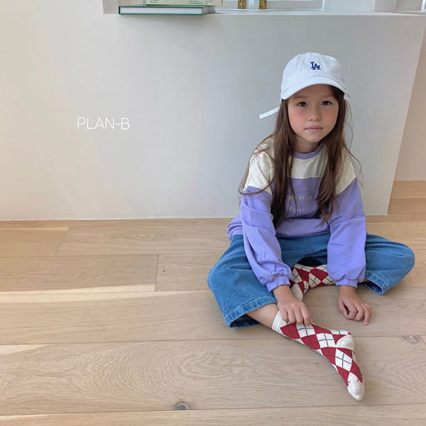 PLAN B - Korean Children Fashion - #Kfashion4kids - Patch Spelling Sweatshirt - 8