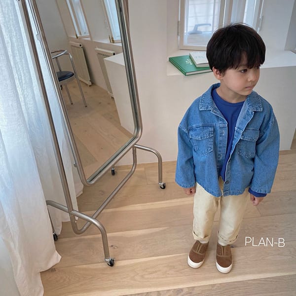 PLAN B - Korean Children Fashion - #Kfashion4kids - Denim Shirt - 5