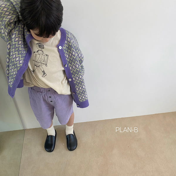 PLAN B - Korean Children Fashion - #Kfashion4kids - Girl Waffle Tee - 2