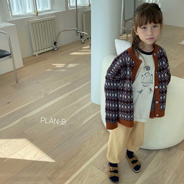 PLAN B - Korean Children Fashion - #Kfashion4kids - Girl Waffle Tee - 8