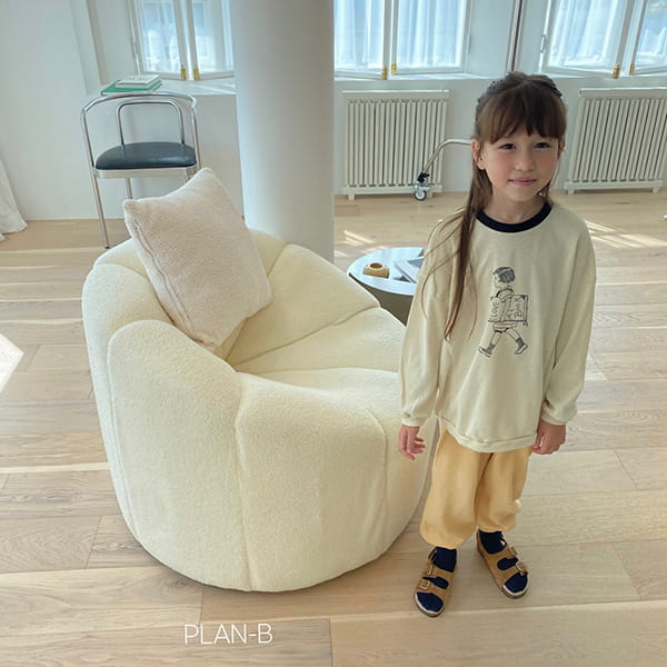 PLAN B - Korean Children Fashion - #Kfashion4kids - Girl Waffle Tee - 9