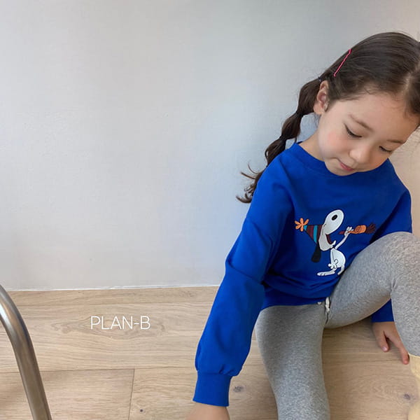 PLAN B - Korean Children Fashion - #Kfashion4kids - Corn Snoopy Sweatshirt 