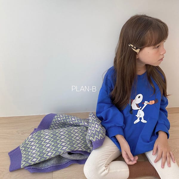 PLAN B - Korean Children Fashion - #Kfashion4kids - Corn Snoopy Sweatshirt  - 11