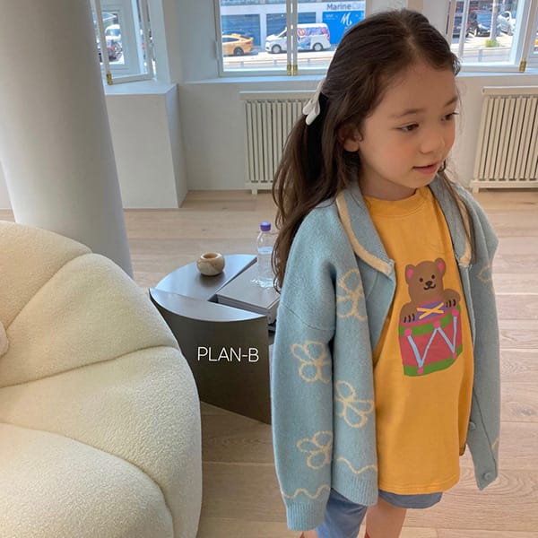 PLAN B - Korean Children Fashion - #Kfashion4kids - Playing Bear Tee - 10