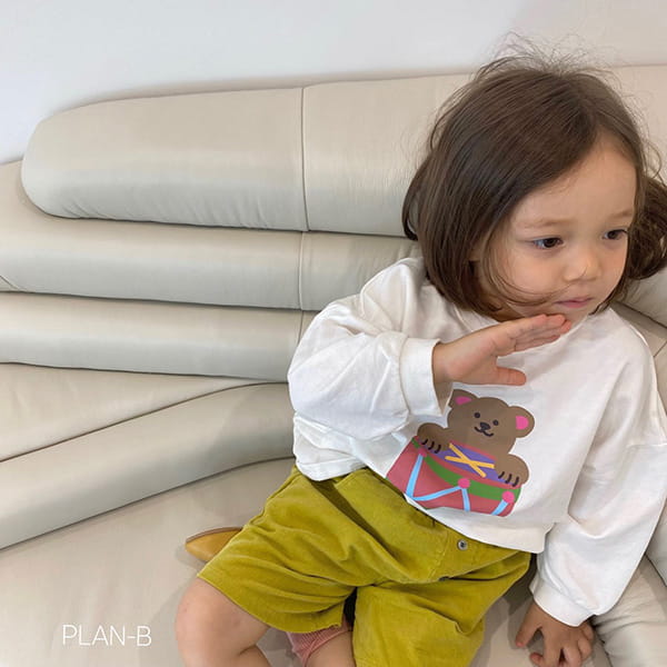 PLAN B - Korean Children Fashion - #Kfashion4kids - Playing Bear Tee - 2