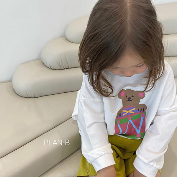 PLAN B - Korean Children Fashion - #Kfashion4kids - Playing Bear Tee - 3