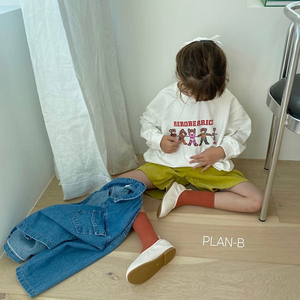 PLAN B - Korean Children Fashion - #Kfashion4kids - Aerobic Bear Sweatshirt - 2