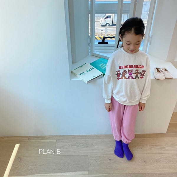 PLAN B - Korean Children Fashion - #Kfashion4kids - Aerobic Bear Sweatshirt - 6