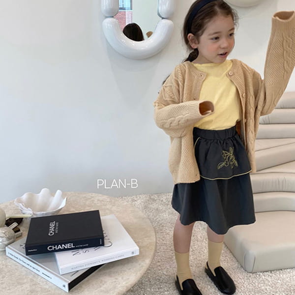 PLAN B - Korean Children Fashion - #Kfashion4kids - Basic Collar Tee