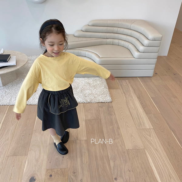 PLAN B - Korean Children Fashion - #Kfashion4kids - Basic Collar Tee - 2