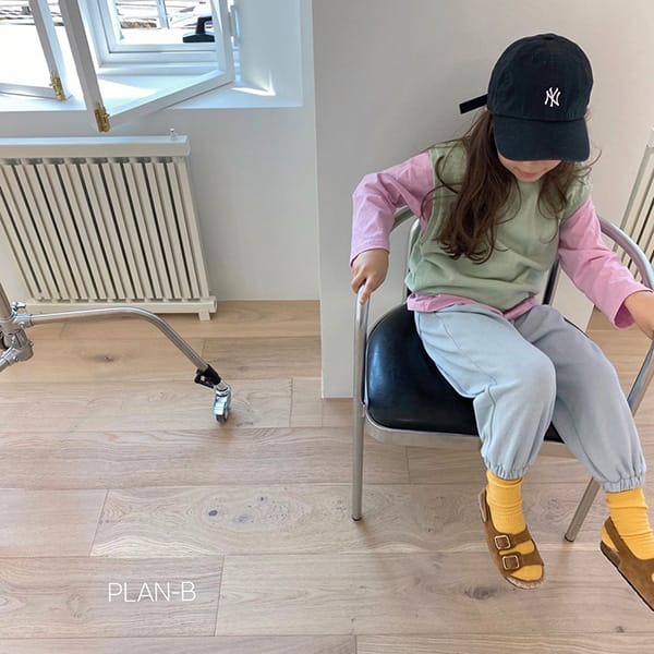 PLAN B - Korean Children Fashion - #Kfashion4kids - Basic Collar Tee - 7