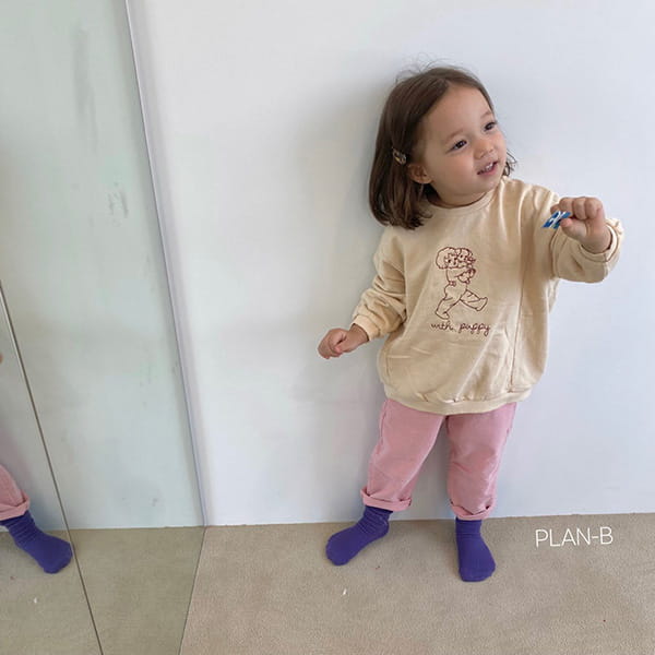 PLAN B - Korean Children Fashion - #Kfashion4kids - Baby Puppy Sweatshirt - 2