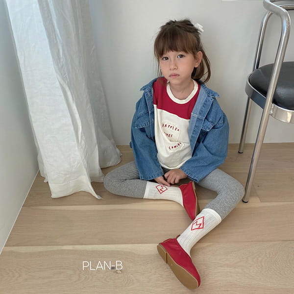 PLAN B - Korean Children Fashion - #Kfashion4kids - Tape Solid Leggings - 11
