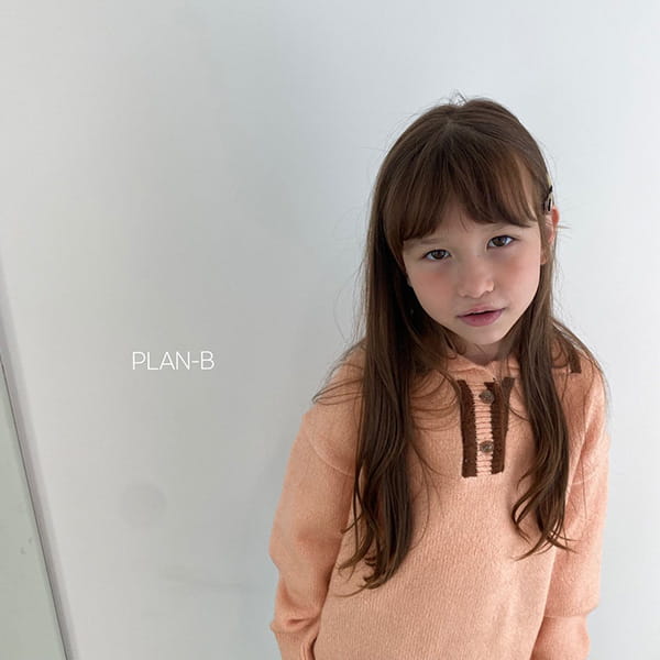 PLAN B - Korean Children Fashion - #Kfashion4kids - Collar Colored Knit Pullover - 12