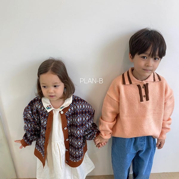 PLAN B - Korean Children Fashion - #Kfashion4kids - Nordic Knit Cardigan - 12