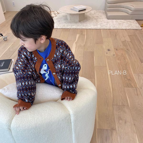 PLAN B - Korean Children Fashion - #Kfashion4kids - Nordic Knit Cardigan - 8