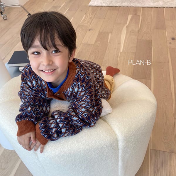 PLAN B - Korean Children Fashion - #Kfashion4kids - Nordic Knit Cardigan - 9